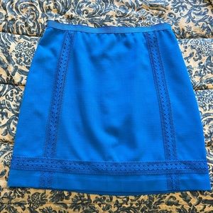 Ann Taylor blue skirt. Size: 14